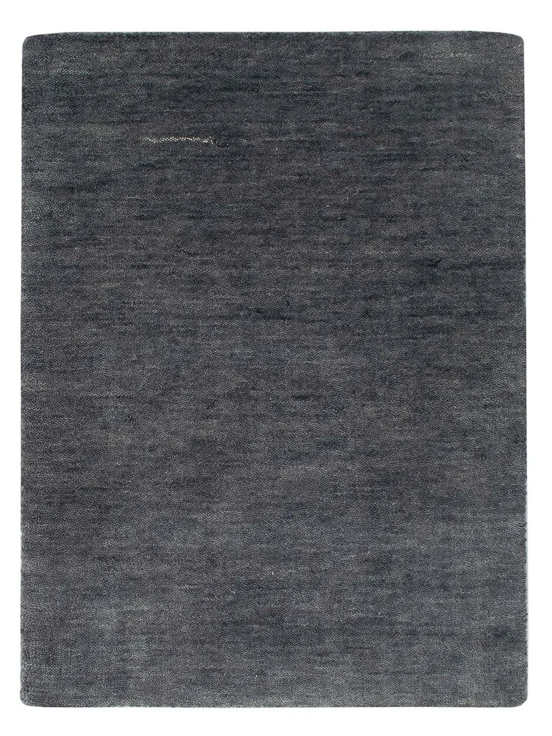 Loribaft Loom Teppich 40x60cm - Wollteppich - grau