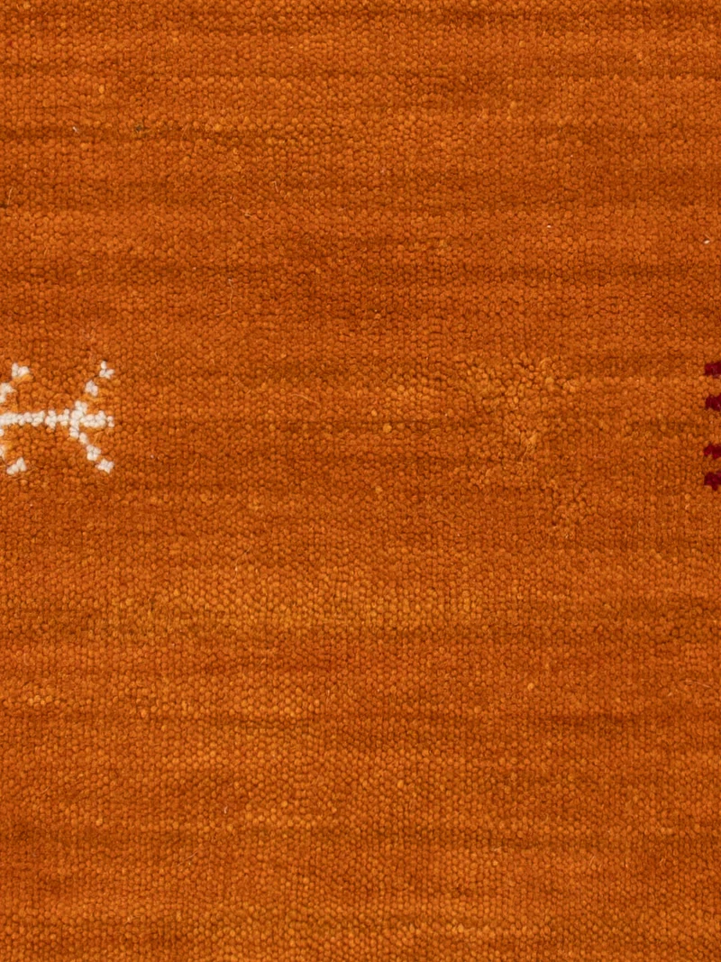 Loribaft Loom Teppich 60x90cm - Wollteppich - orange