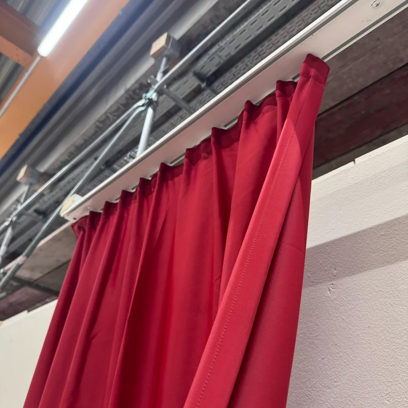 Gardine Rot Matt 225x275 Verdunkler Vorhang Gebraucht