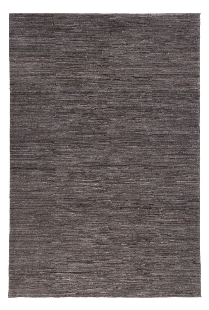 Berber Teppich 198x299cm - Wollteppich - dunkelgrau