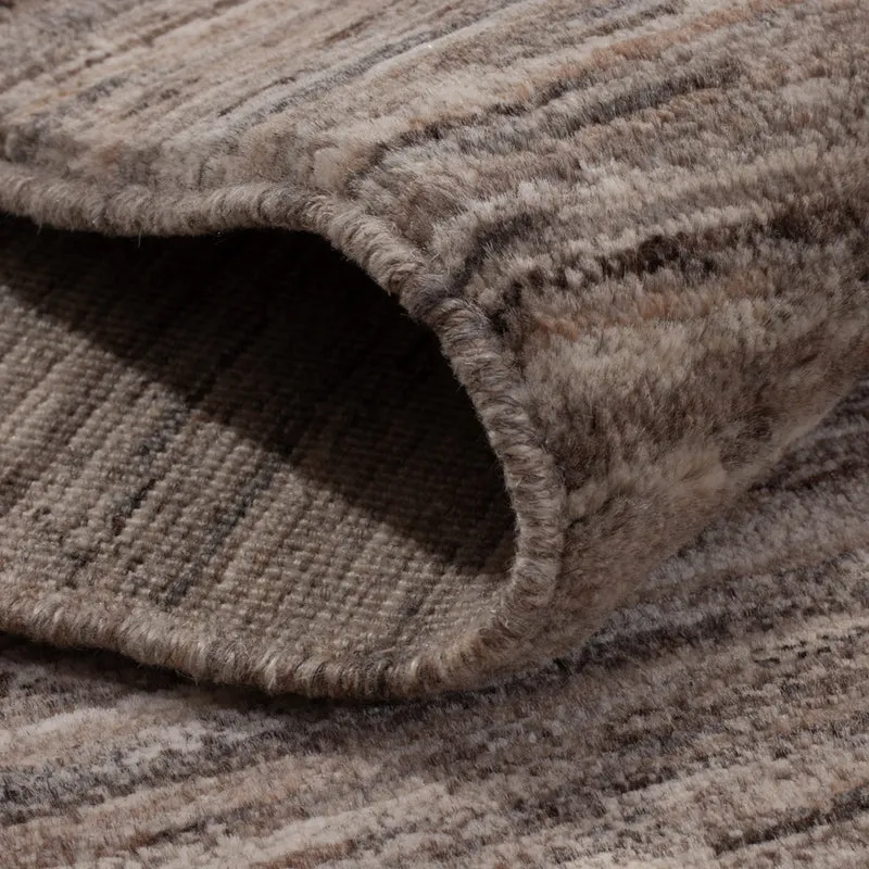 Berber Teppich 201x298cm - Wollteppich - dunkelgrau