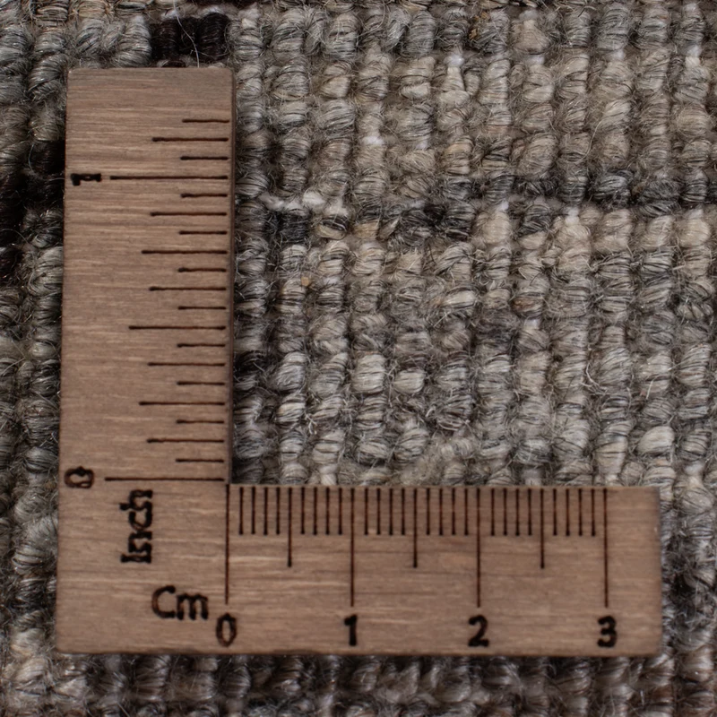 Berber Teppich 199x297cm - Wollteppich - dunkelgrau