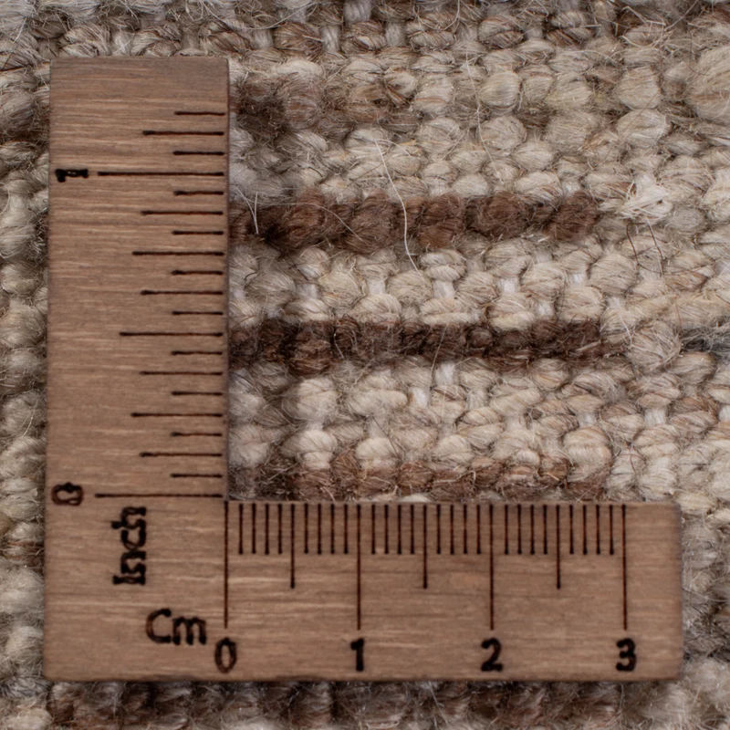 Berber Teppich 201x296cm - Wollteppich - dunkelgrau