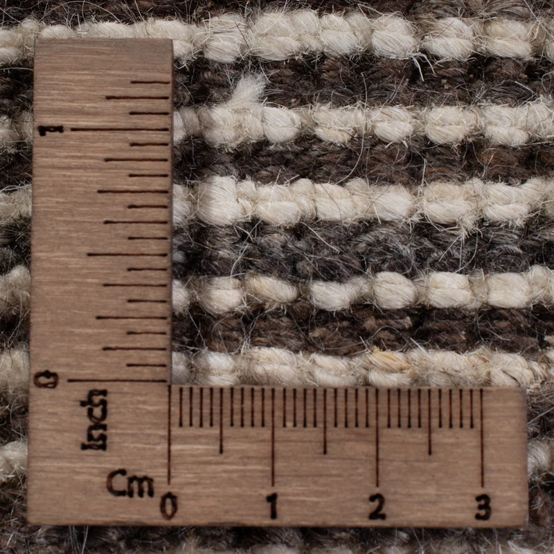 Berber Teppich 202x293cm - Wollteppich - hellgrau