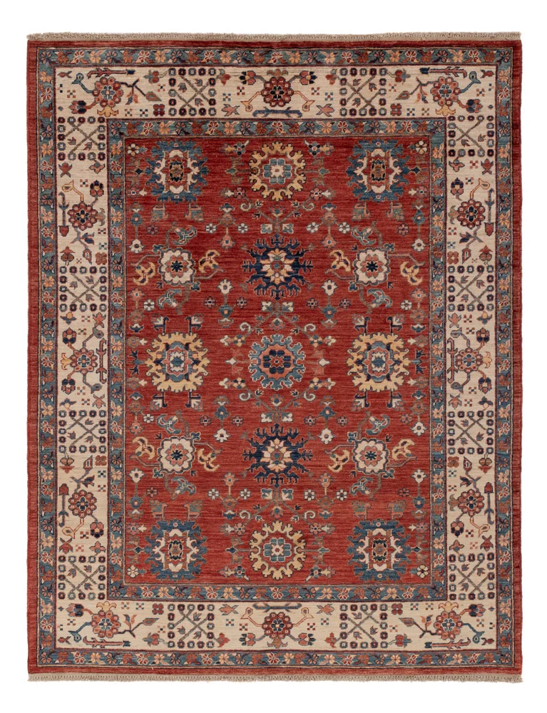 Kazak Teppich 154x199cm - Orientteppich - rot