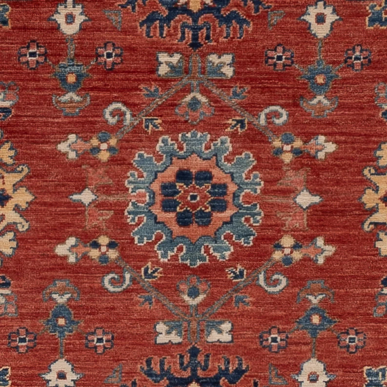 Kazak Teppich 154x199cm - Orientteppich - rot