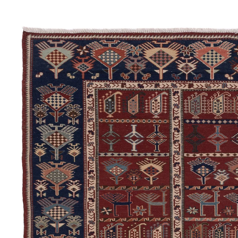 Kelim Afghan Teppich 178x236cm - rost
