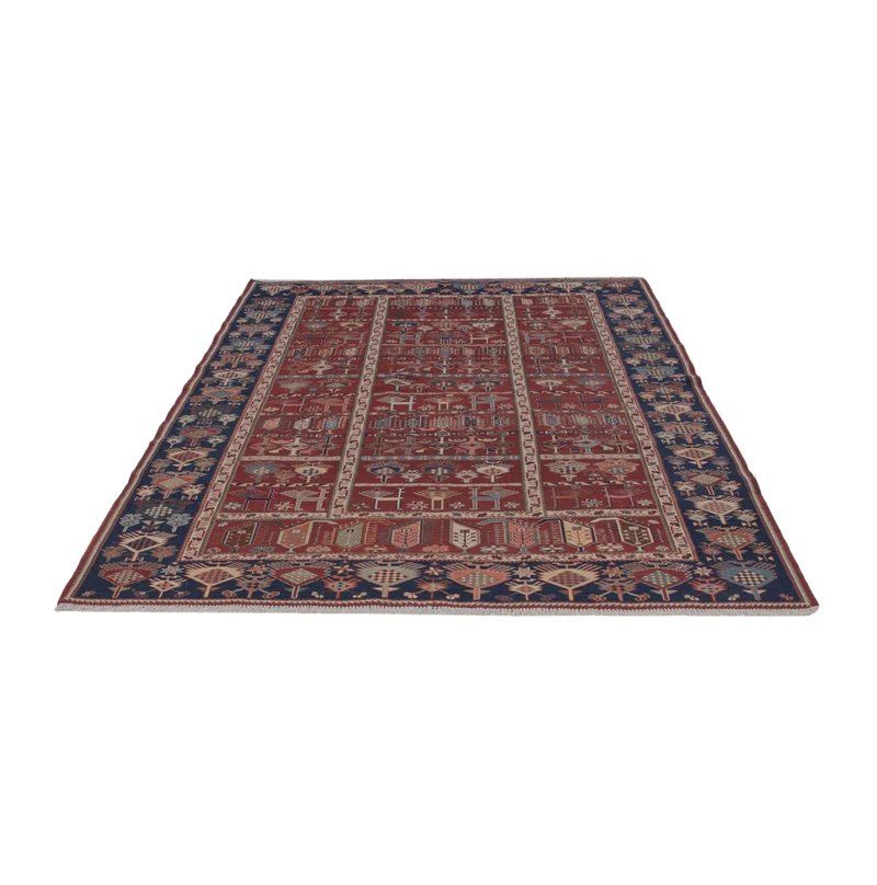 Kelim Afghan Teppich 178x236cm - rost