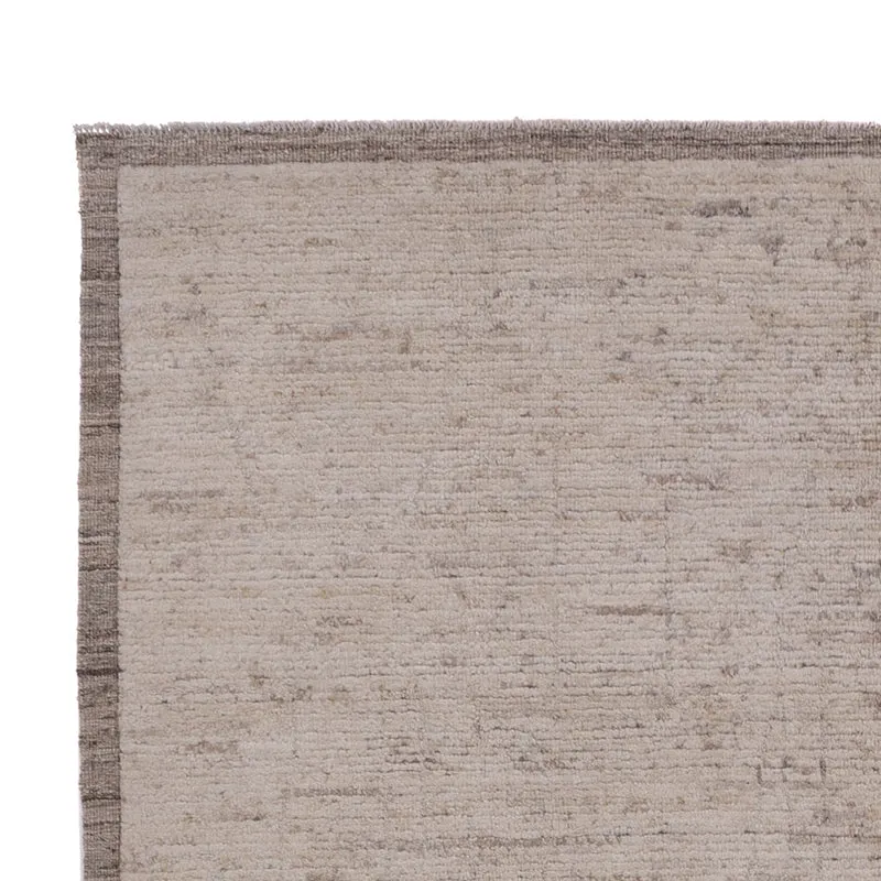 Berber Teppich 202x286cm - Wollteppich - hellgrau