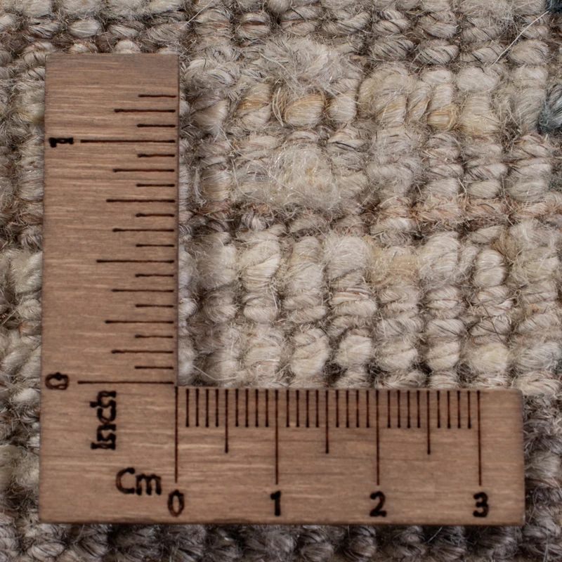 Berber Teppich 202x286cm - Wollteppich - hellgrau