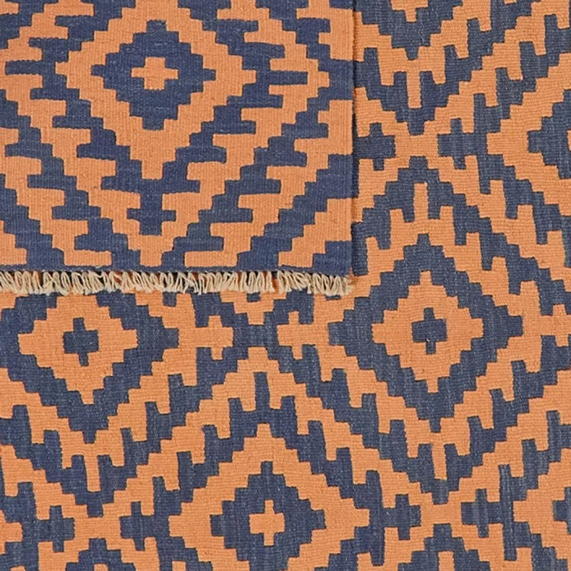 Kelim Gashgai · Handgewebt – Beige, 197x153 cm