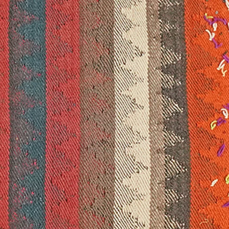 Kelim Kissen · Handgefertigt – Bunt, 65x65 cm