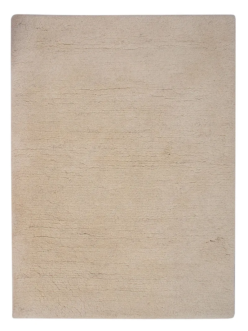 Loribaft Loom Teppich 60x90cm - Wollteppich - beige