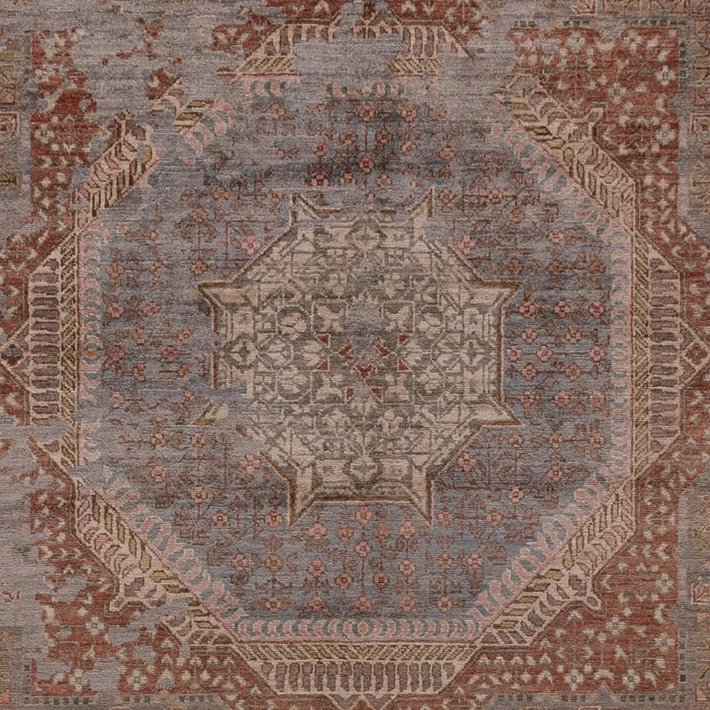 Ariana Teppich 254x320cm - Orientteppich - dunkelcamel