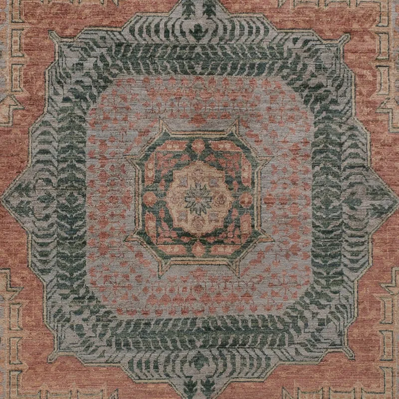 Ariana Teppich 251x313cm - Orientteppich - dunkelcamel
