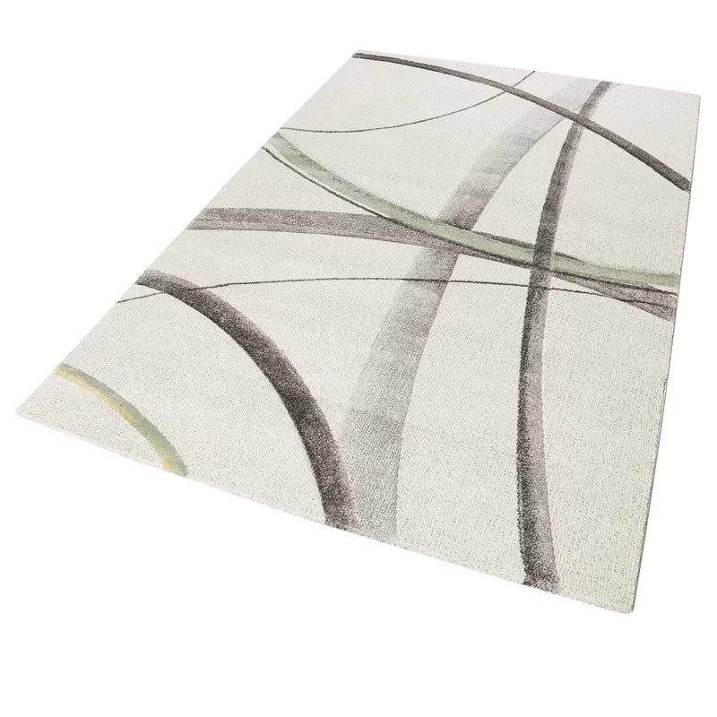 Teppich Kurzflor beige grün "Cloud7" WECONhome