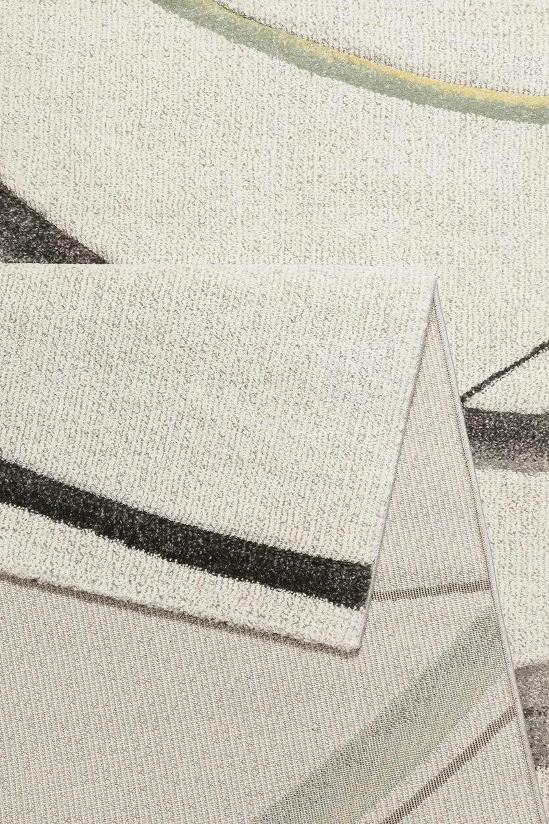 Teppich Kurzflor beige grün "Cloud7" WECONhome