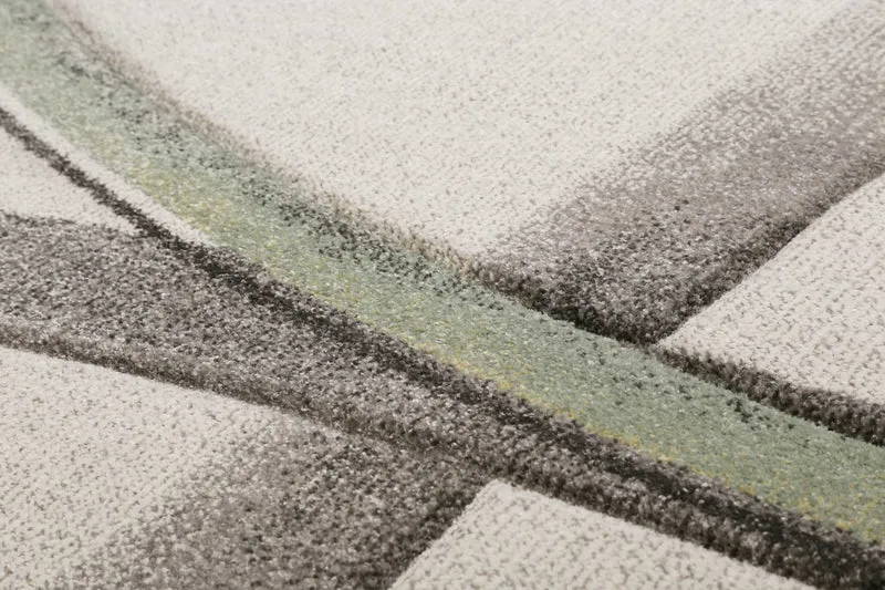 Teppich Kurzflor beige grün "Cloud7" WECONhome