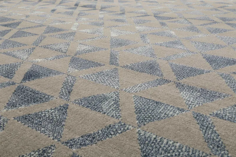 Teppich Grau Blau Silber Kurzflor "Pearl 2.0" WECONhome
