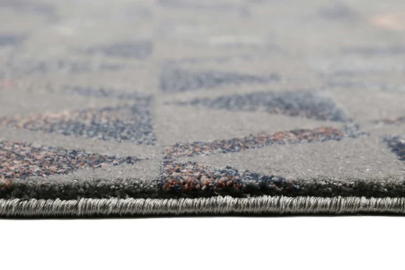 Teppich Grau Taupe Rosa Kurzflor "Pearl 2.0" WECONhome