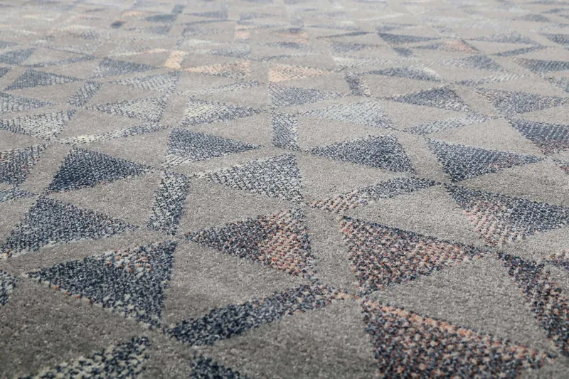 Teppich Grau Taupe Rosa Kurzflor "Pearl 2.0" WECONhome