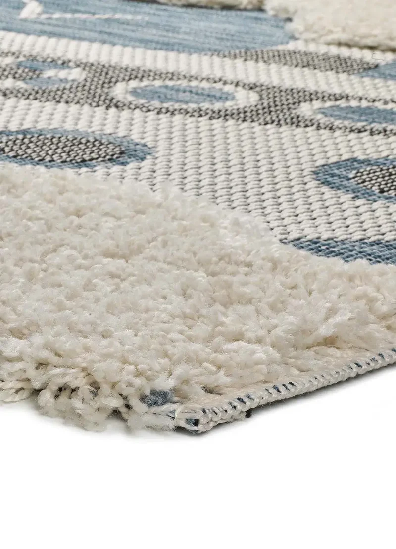 Alfombra infantil azul Chinky 106