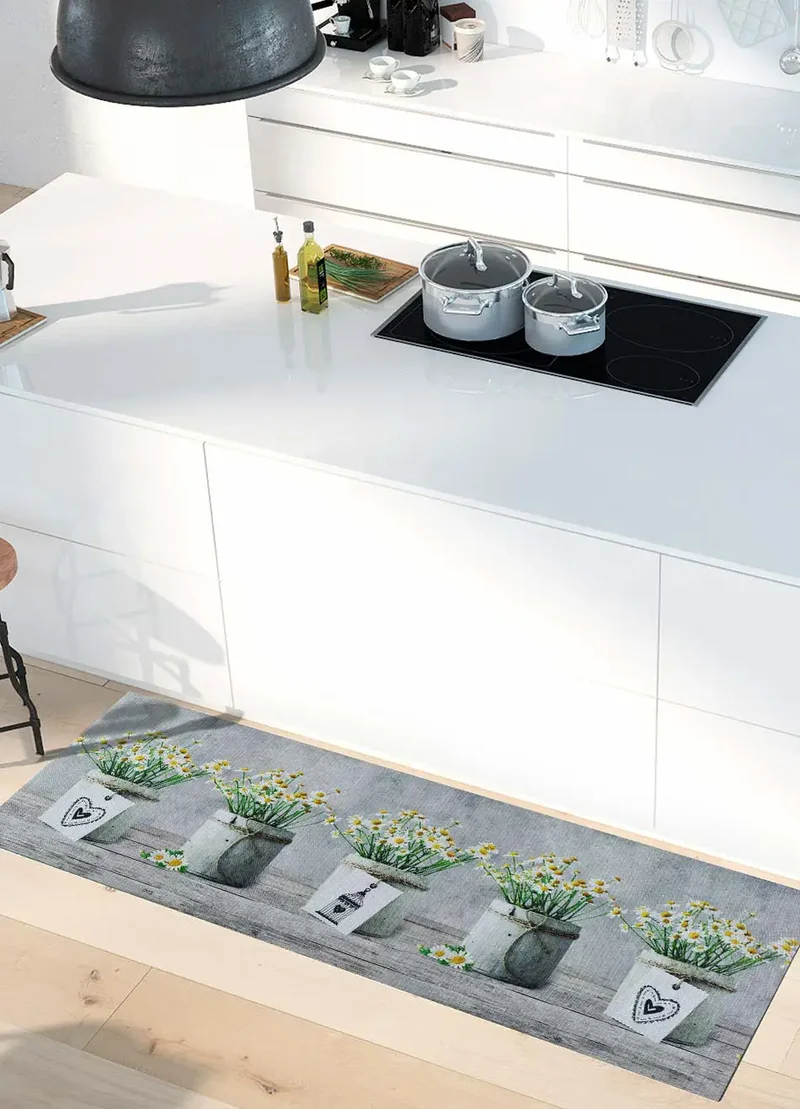 Alfombra de cocina antideslizante Sprinty Camomilla