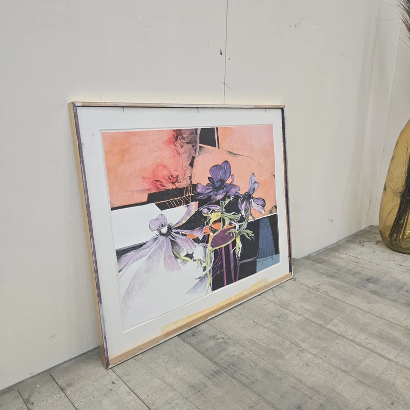 Wandbild Beidseitig goldener Rahmen Wanddeko