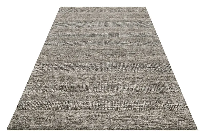 Teppich Taupe Braun aus Naturfasern "Gustav" WECONhome