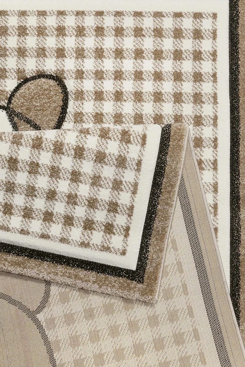 Esprit Kinderteppich Beige Braun "Henry"