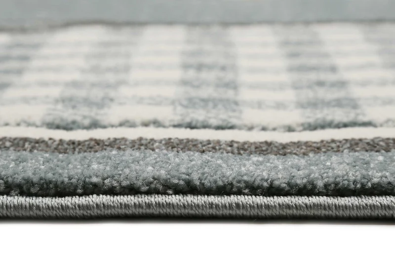 Esprit Kinderteppich Grau Blau "Henry"