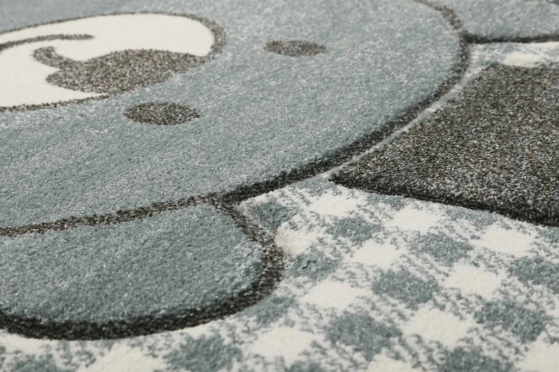 Esprit Kinderteppich Grau Blau "Henry"