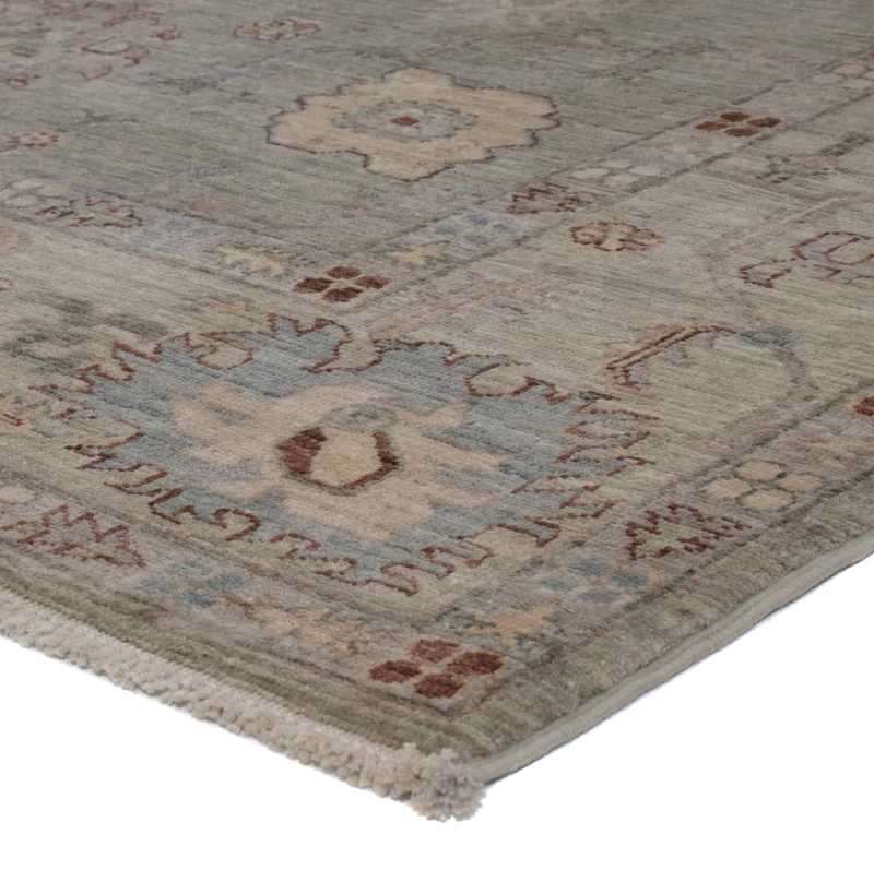 Usak Teppich 152x202cm - Orientteppich - taupe