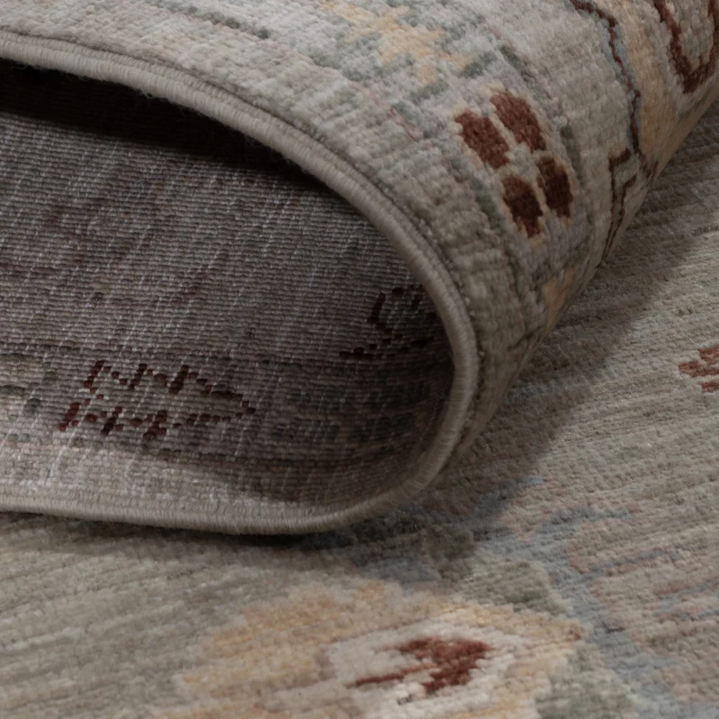 Usak Teppich 152x202cm - Orientteppich - taupe