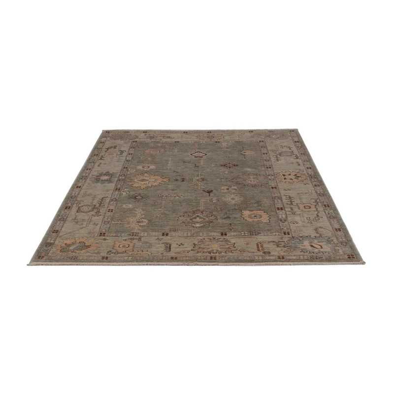 Usak Teppich 152x202cm - Orientteppich - taupe
