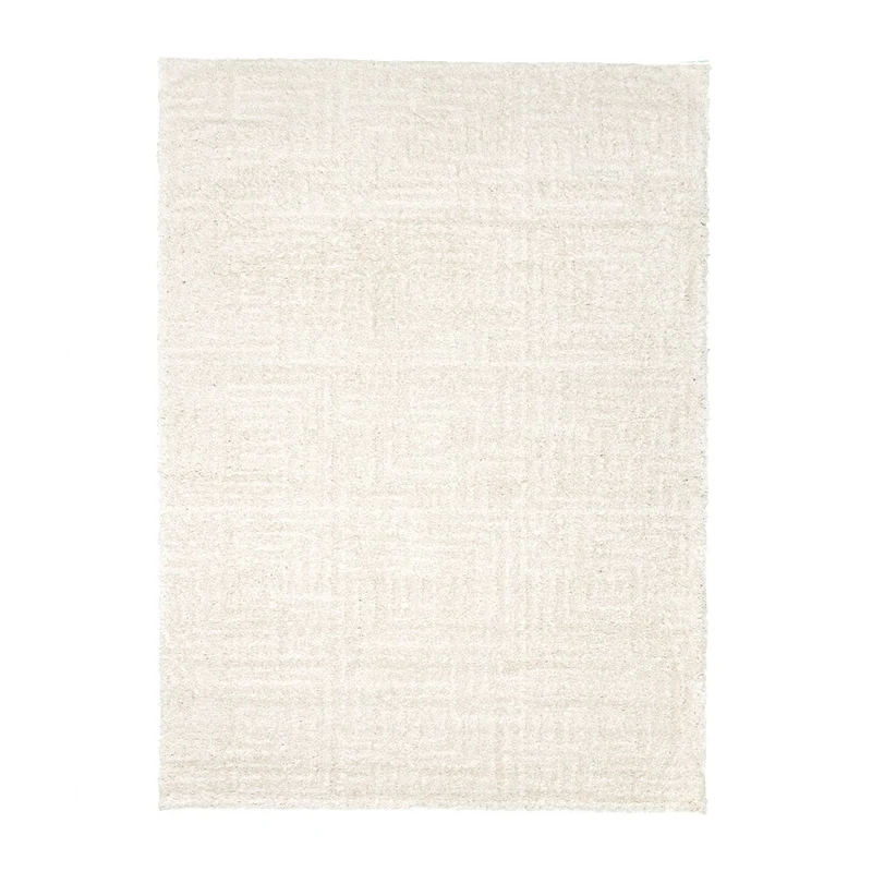 Skandinavischer Teppich - Lova Maze Creme