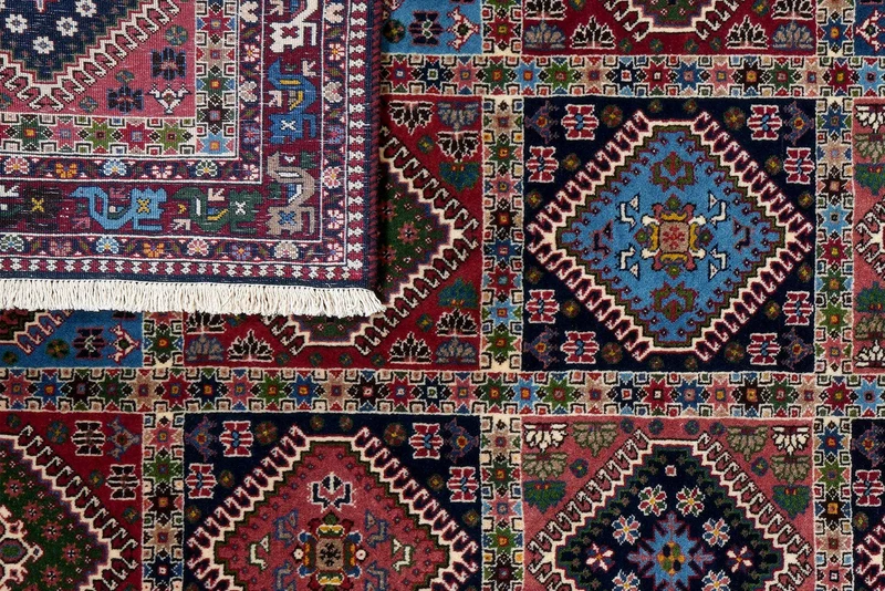 Yalameh · Handgeknüpft – Bunt, 242x173 cm