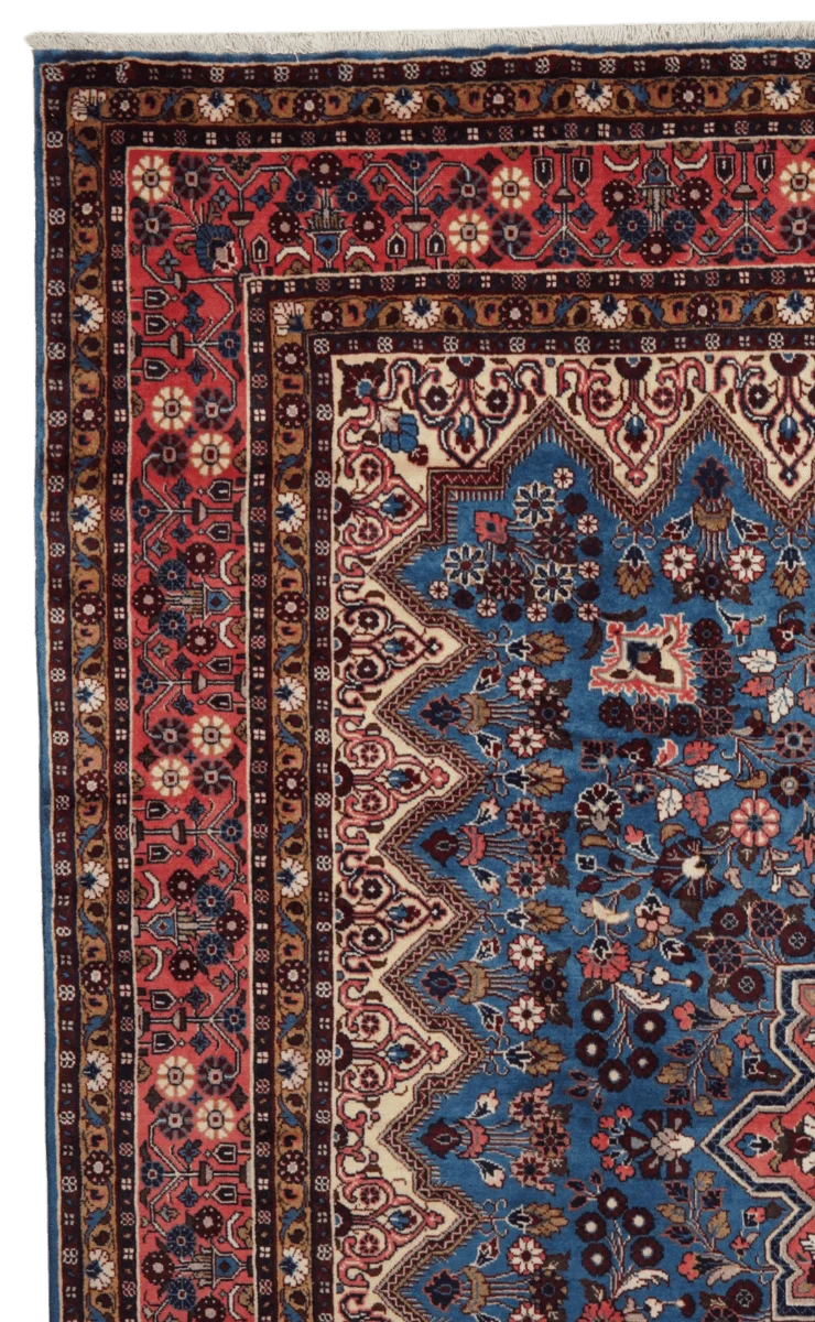 Mehreban · Handgeknüpft – Blau, 307x261 cm