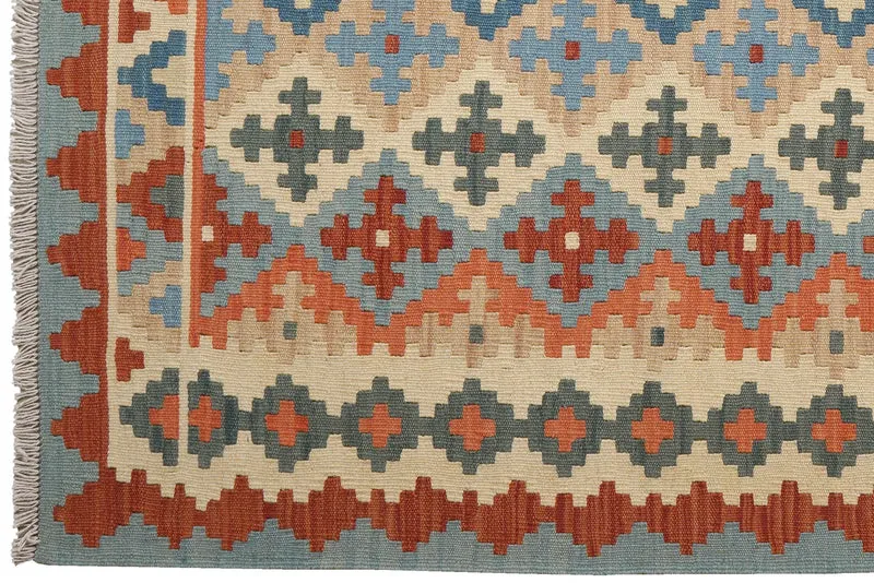 Kelim Gashgai · Handgewebt – Bunt, 143x158 cm