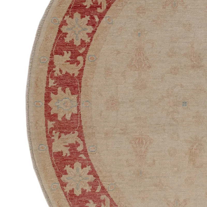 Ziegler Teppich 199x206cm - Orientteppich - hellbeige