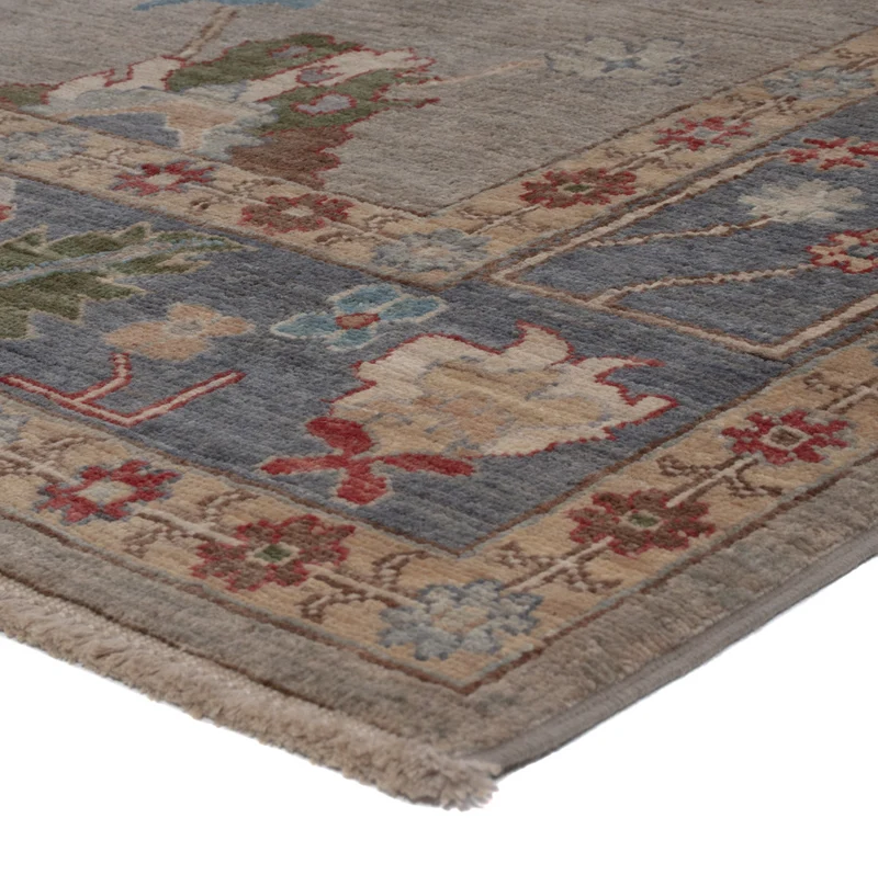Usak Teppich 149x200cm - Orientteppich - dunkelbeige