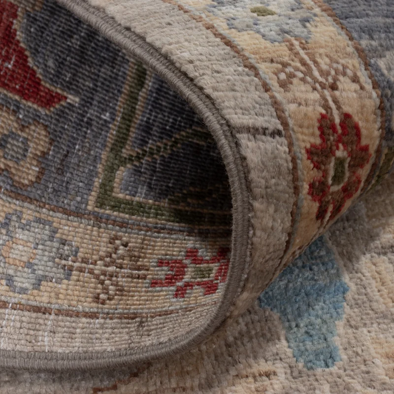 Usak Teppich 149x200cm - Orientteppich - dunkelbeige