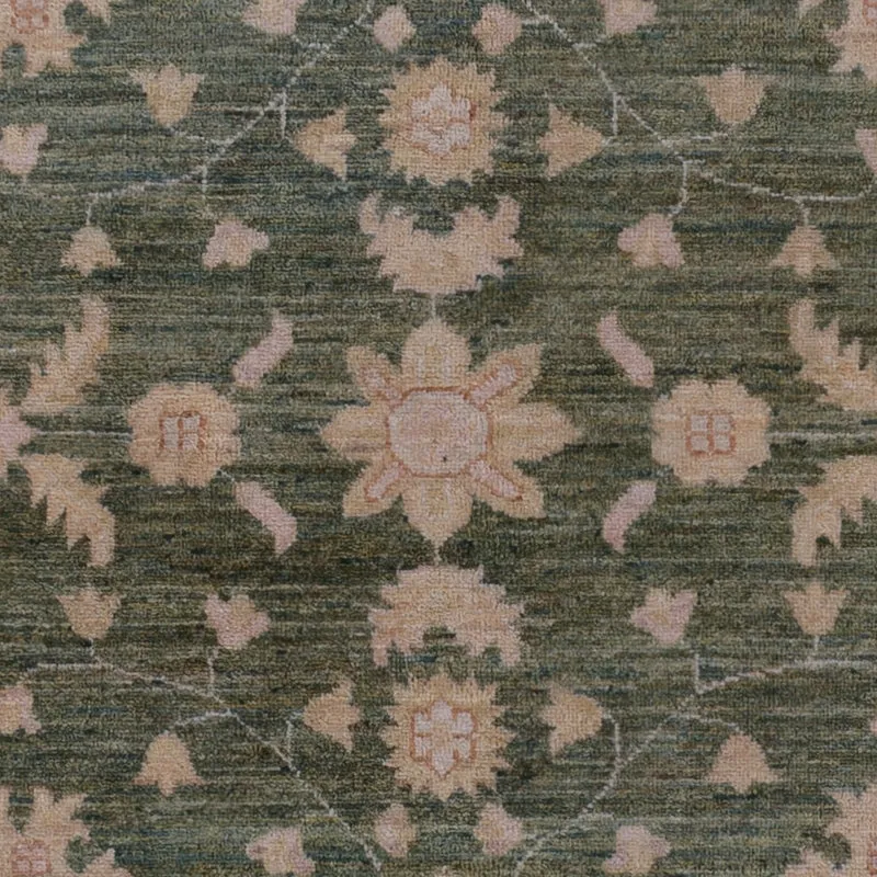 Ziegler Teppich 169x232cm - Orientteppich - grün