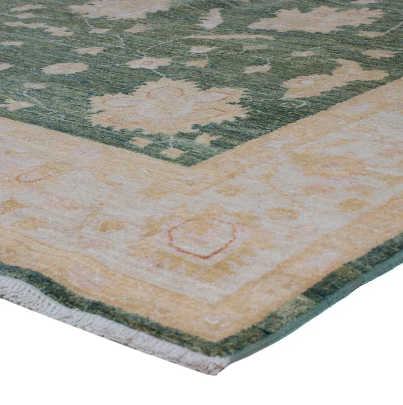 Ziegler Teppich 169x232cm - Orientteppich - grün