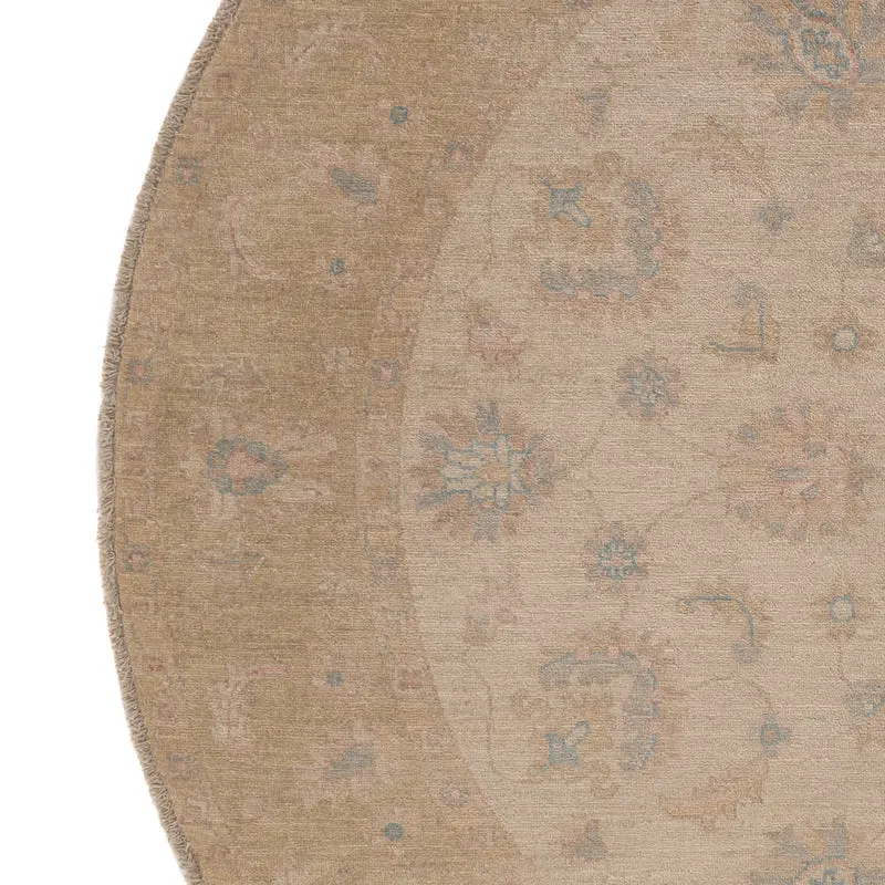 Ziegler Teppich 198x200cm - Orientteppich - hellbeige