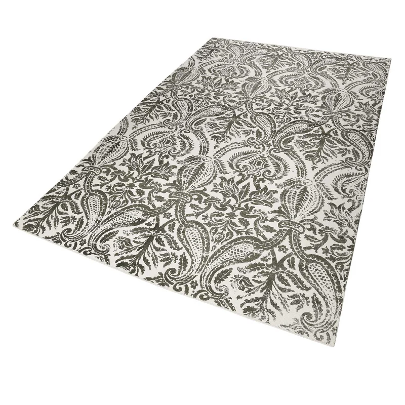 Esprit Kelim Teppich beige grau aus Baumwolle "Arvid"