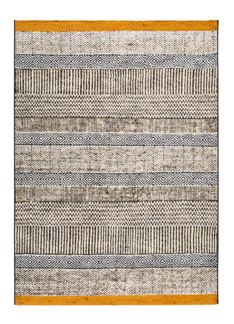 Alfombra étnica Shiraz 16569 Gris