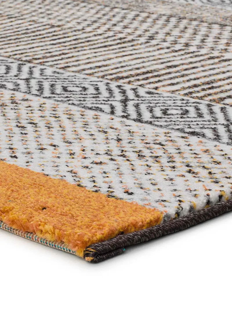 Alfombra étnica Shiraz 16569 Gris
