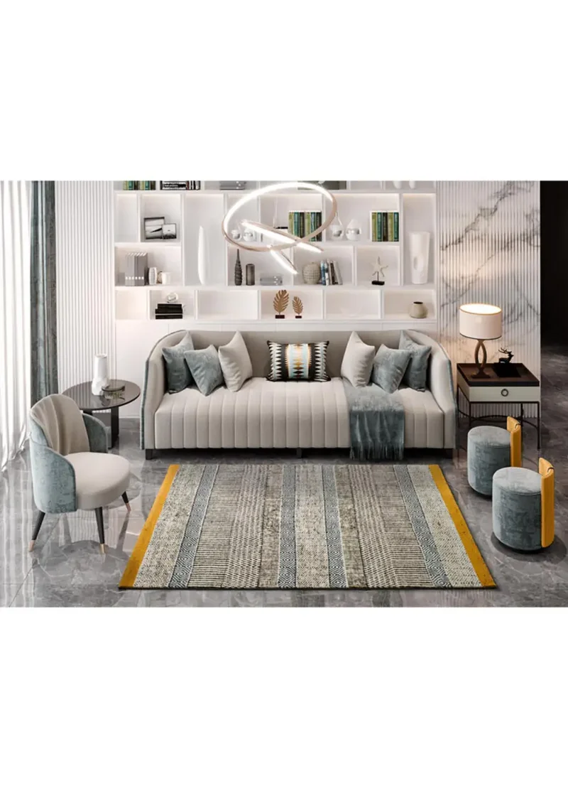 Alfombra étnica Shiraz 16569 Gris