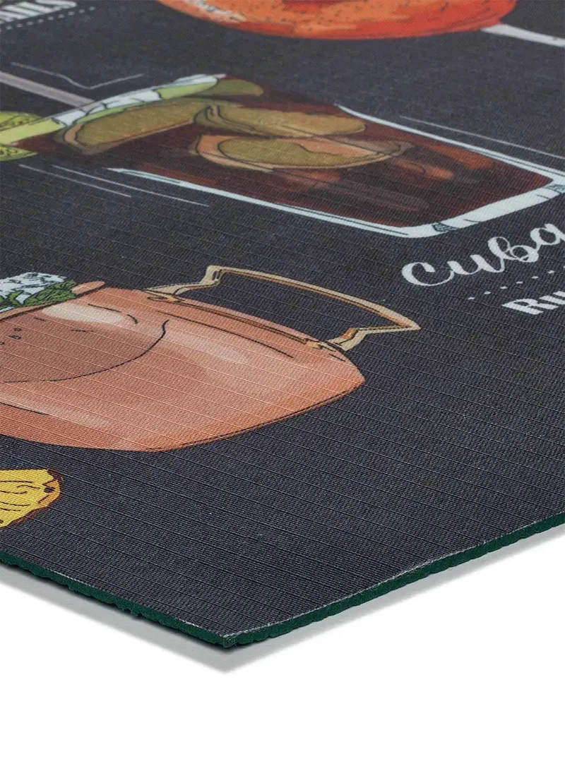 Alfombra de cocina antideslizante Ricci Pub